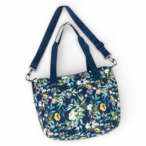 mytagalongs Handbags - My Tagalongs Floral On The Move Commuter Tote Bag NWT